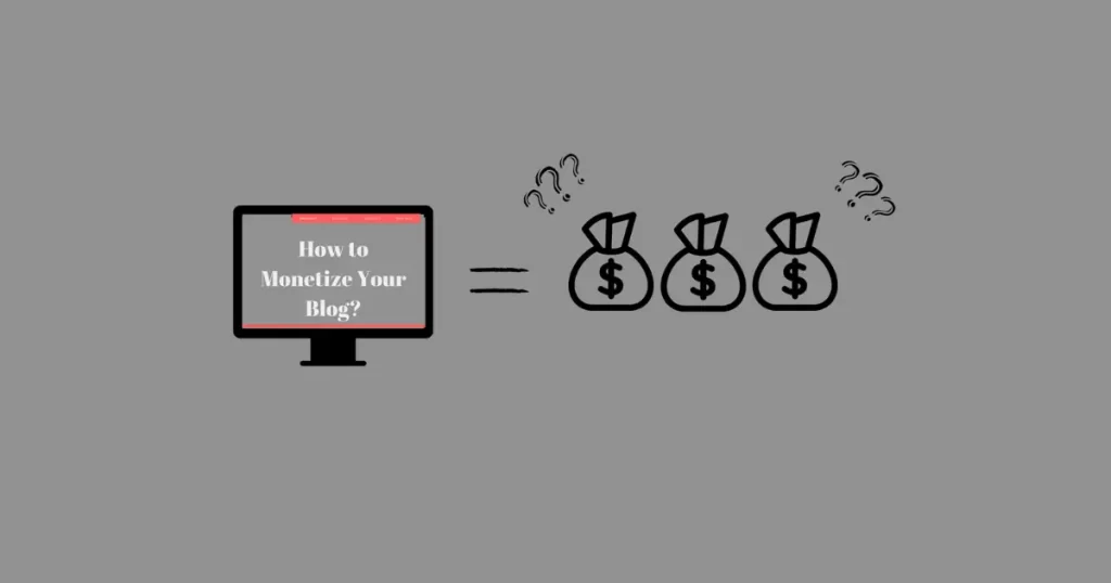 monetize a blog